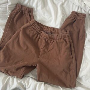 Brandy Melville Brown Sweatpants